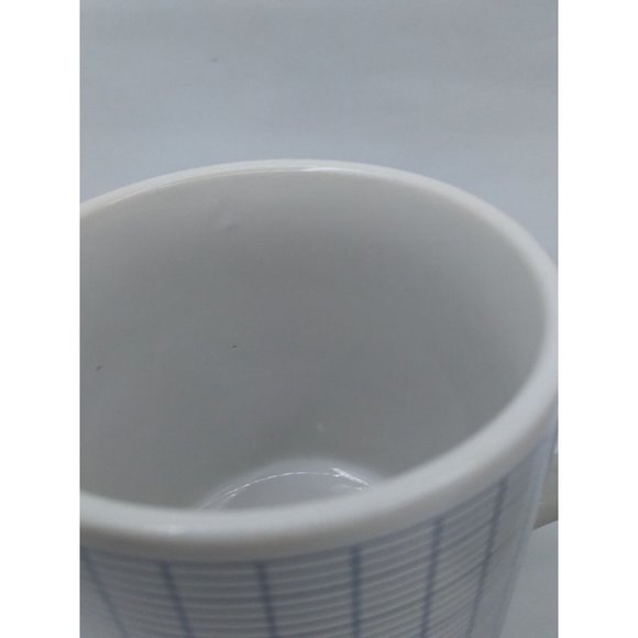 Vtg.set 2 Unmarked Graph Grid Blue Lines Math Phyiscs Mugs - Picture 9 of 16